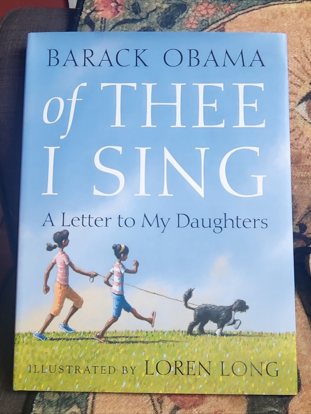 First Edition children's book Of Thee I Sing A Letter to My Daughters